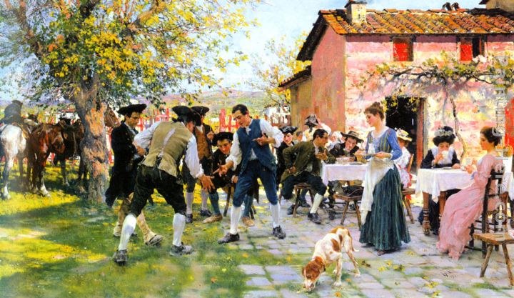 Raffaelo Sorbi A Game of Morra